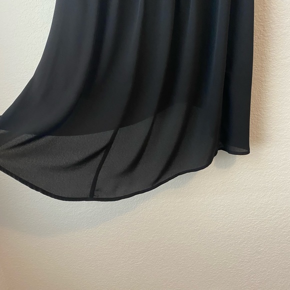 Express High Low Strapless Dress Black Small - Picture 7 of 15